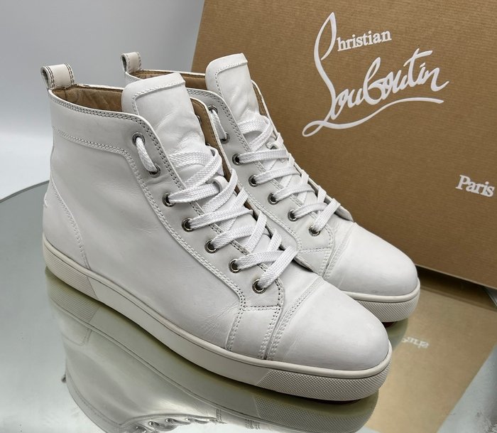 Christian Louboutin - Louis Flat Calf White - Sneakers - - Catawiki