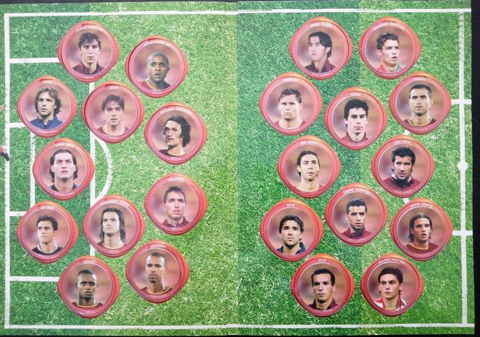 CR7 Rookie Galp Complete Set - Discs - Colecao Oficial FPF 2004