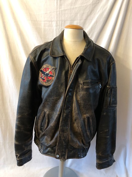 United States - Leather bomber jacket US Airforce - Catawiki