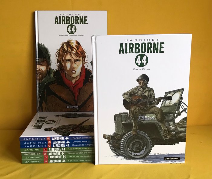 Airborne 1 t/m 9 - Complete reeks - Hardcover - Eerste druk - (2009/2021)