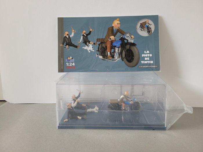 Tintin - Voiture 1:24 - La moto de Tintin - Le sceptre d'Ottokar - (2021)
