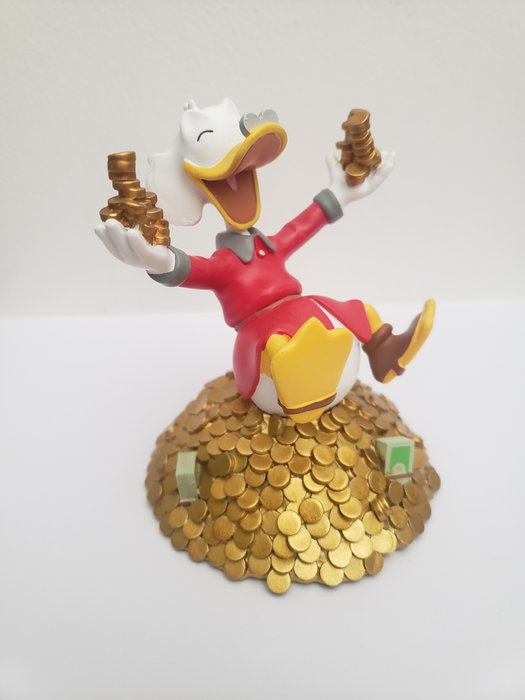 Image 3 of Disney Parks - Scrooge and his first dime - 2 figurines