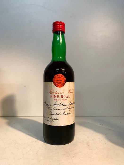 1926 Solera - Borges Boal - Madeira - 1 Bottiglia (0,75 litri)