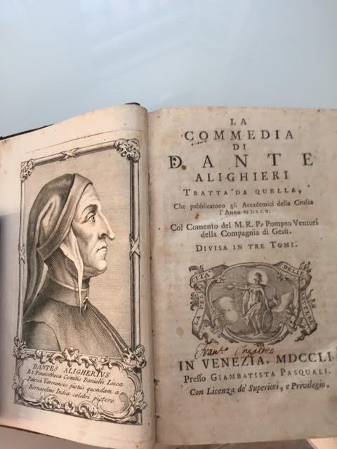 Dante Alighieri - La Commedia di Dante Alighieri - 1751