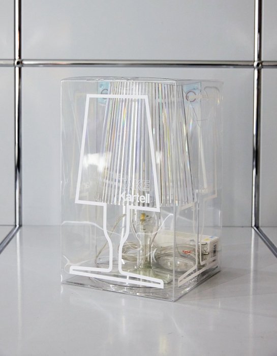 Kartell - Ferruccio Laviani - Take - Table lamp - TaTransparent - Plastic