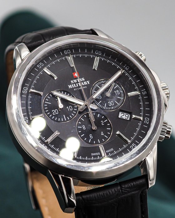 Image 2 of Swiss Military by Chrono - Chronograph - "NO RESERVE PRICE" - SM34052.08 - Men - 2011-present