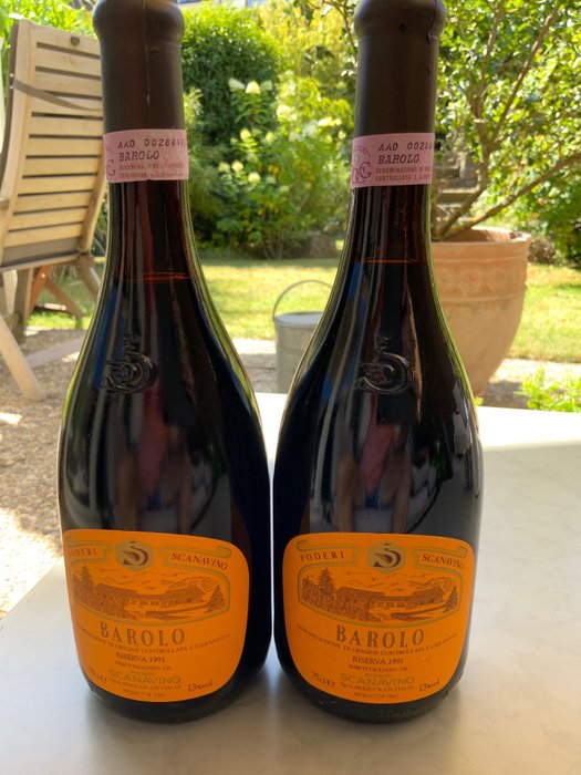 1991 Scanavino - Barolo Riserva - 2 Bottles (0.75L)