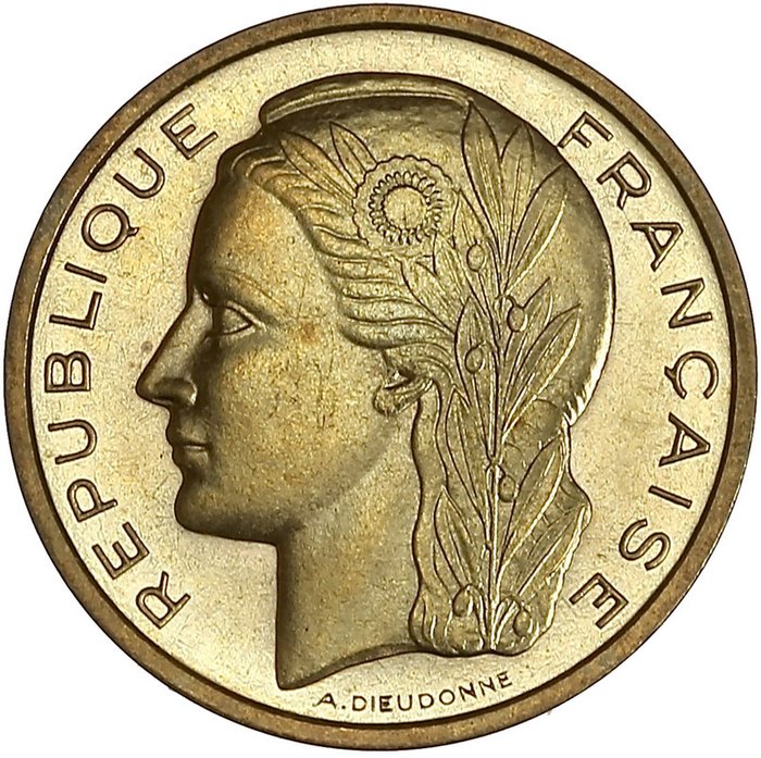 France. Concours de Dieudonné - Essai 20 centimes 1961 Avec le mot ESSAI