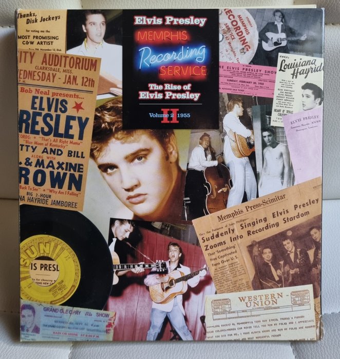 Elvis Presley - Memphis Recording Service - The Rise Of Elvis Presley - Volume 2: 1955 - Coffret limité, DVD, EP 7", Livre - 2006