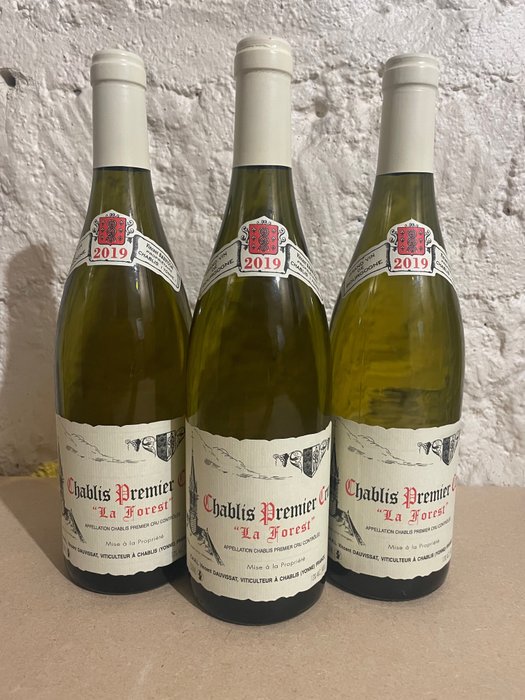 2019 Chablis 1° Cru "La Forest" - Vincent Dauvissat - Borgogna - 3 Bottiglie (0,75 L)