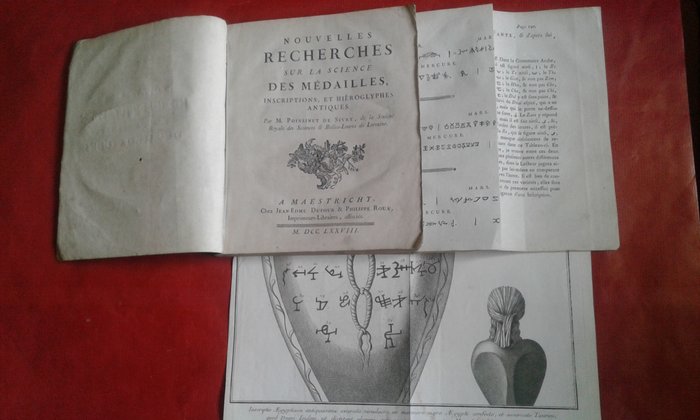 Poinsinet de Sivry - Nouvelles Recherches sur la science des médailles, inscriptions, et hiéroglyphes - 1778