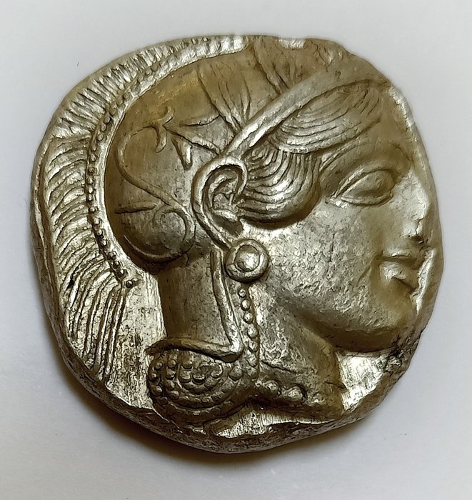 Attica, Athens. AR Tetradrachm,  ca. 454-404 BC