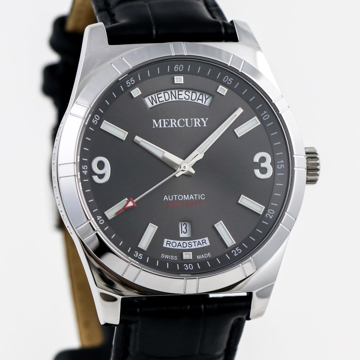 Mercury - Roadstar - Limited Edition - Automatic Swiss Watch - MEA477-SL-3 - Bez ceny minimalnej
 - Mężczyzna - 2011-obecnie