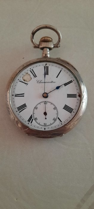 montre a gousset - Argent - Fin du XIXe siècle Horloges Horloges d'occasion  