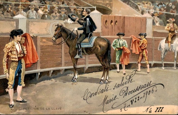 Spanien, Verschiedene Länder - Stierkampf - mit Stierkämpfen, Matadoren - Postkarten (Sammlung von 57) - 1900-1990