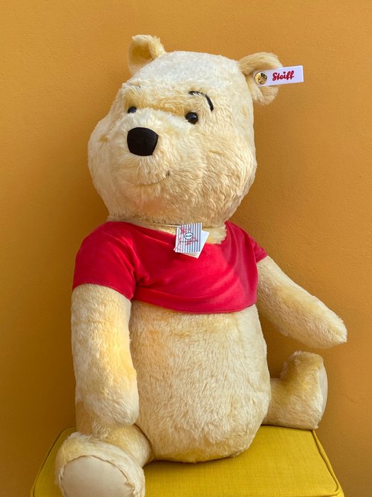 Steiff: winnie the pooh, 85cm, studioline - 啤啤熊 - 1990-2000 - 德國