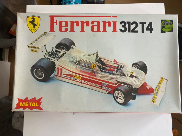 Protar micro modelli provini - 1:12 - Ferrari 312 T4 - Not assembled