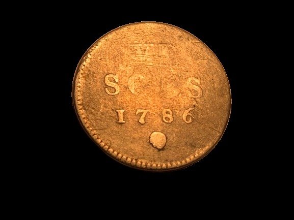 Luxemburg. Joseph II (1765-1790). 6 Sols 1786 (Brussel)
