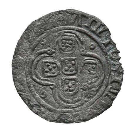 Portugal. D. Alphonse V (1433-1438). Cotrim (⅚ de Real Branco) - P Gótico - Porto - Escasso
