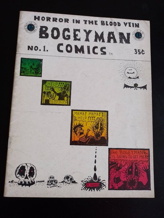 Bogeyman Comics 1,2,3 - San Francisco Comic Book Company - Geniet - Eerste druk - (1969)