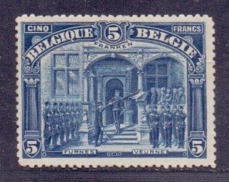 België 1915 - Veurne '5 FRANKEN' - OBP/COB 147