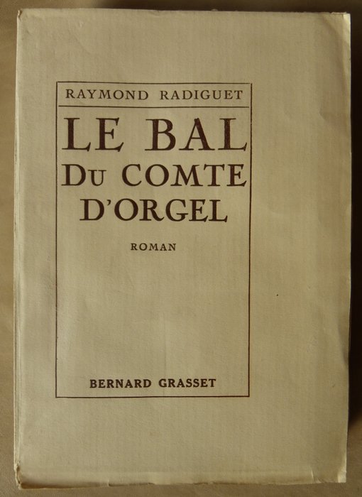 Raymond Radiguet - Le Bal du Comte d'Orgel [E.O] - 1924