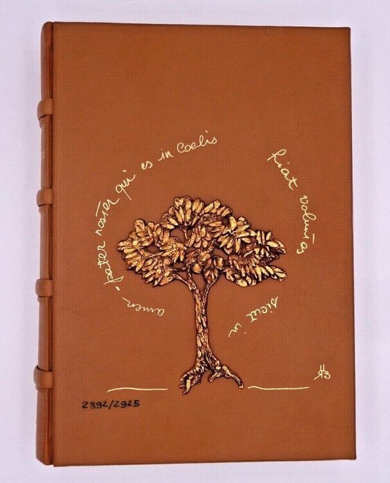 David Maria Turoldo - Libro d'or.  Edizione Numerata eseguita in fusione. FMR - 2003