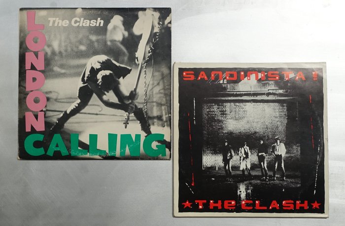 The Clash - London Calling & Sandinista! - Diverse titels - 2xLP Album (dubbel album), 3xLP Album (Triple album) - Stereo - 1979/1980