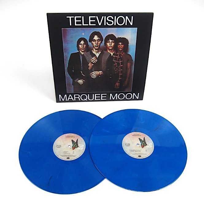 Television - Marquee Moon (40th Anniversary Blue Vinyl) - 2xLP Album (double album) - Réédition, Remasterisé, Vinyle de couleur - 2018/2018