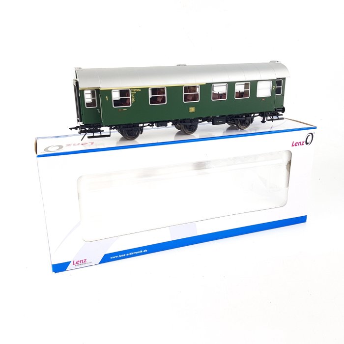 Lenz 0 - 41240-02 - Passenger carriage - ¨Umbauwagen¨ 1st/2nd class, type AB3yg with company number 37 973 Ffm - ¨No Reserve¨ - DB