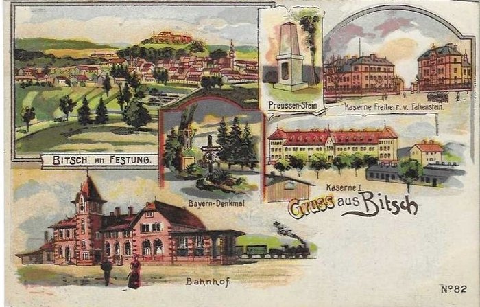 Europa - Ansichtkaarten (Collectie van 116) - 1901-1940