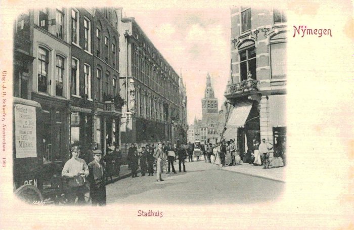 Pays-Bas - Nimègue et environs. Lot original avec quelques cartes très anciennes - Cartes postales (Collection de 90) - 1899