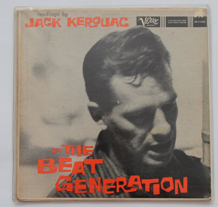 Jack Kerouac - Readings by Jack Kerouac on the Beat Generation - LP Album - 1ste persing, Mono - 1960