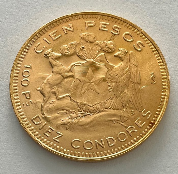 Chile. 100 Pesos 1947