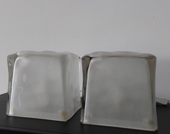 Ikea - Table lamp (2) - Iviken - Glass