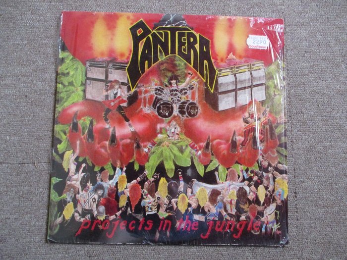 Pantera - Projects In The Jungle [1st U.S. Pressing, Yellow MMR Labels] - LP Album - 1st Pressing - 1984