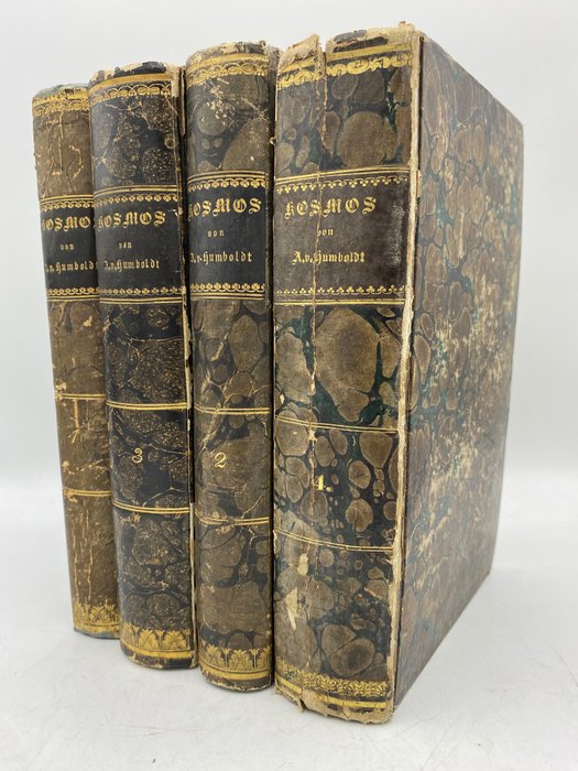 Alexander von Humboldt - Kosmos : Entwurf einer physischen Weltbeschreibung [1. bis 4. Band] - 1845/1858