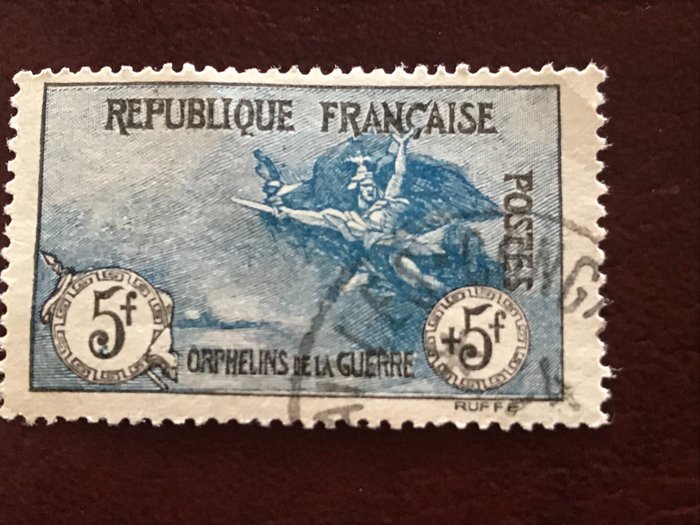 France 1917 - 2022 Y&T value: 2100 euros - YT no 155.