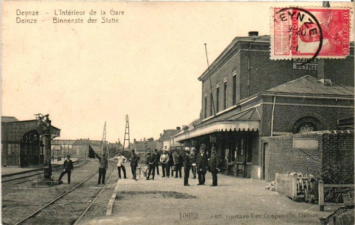 Belgien - Städte und Landschaften - Stadt Deinze - Postkarten (Sammlung von 137) - 1900