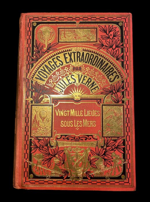 Jules Verne / De Neuville et Riou - Vingt Mille Lieues sous les mers - ca. 1920