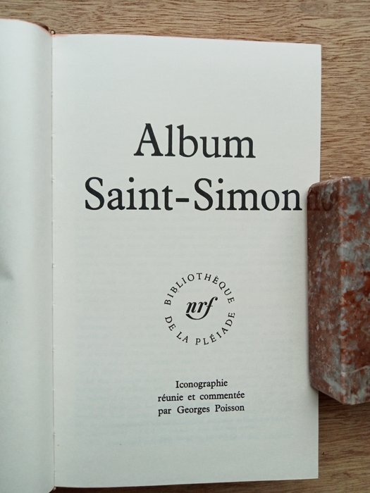 Georges Poisson - Album Saint-Simon - 1969