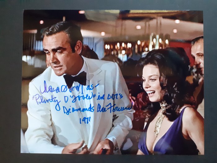 James Bond 007: Diamonds Are Forever - Lana Wood "Plenty O'Toole" - Autograph, Photo, Signed with Certified Genuine b´bc holographic COA