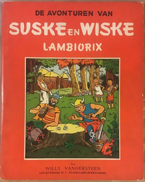 Suske en Wiske RV-9 - Lambiorix - Geniet - Eerste druk - (1950)