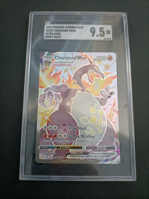 The Pokémon Company - Graded Card Charizard Vmax SV107 Shining Fates SGC 9.5 - 2021