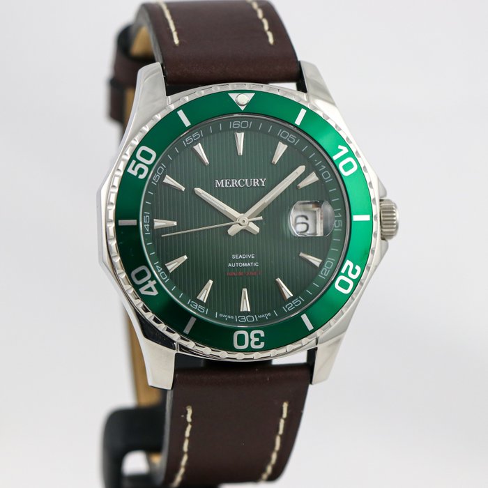 Image 3 of MERCURY - NEW MODEL - SEADIVE - Automatic Swiss Watch - MEA481-SL-12 "NO RESERVE PRICE" - Men - 201
