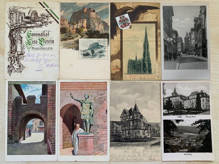 Germany - City & Landscape - Postcards (Collection of 1050) - 1900