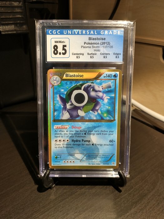 The Pokémon Company - Graded Card CGC 8.5 Blastoise Secret Rare