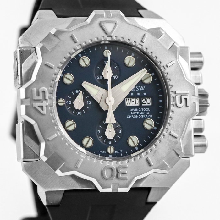 RSW - Diving Tool Valjoux Chronograph - RSW4050-SX-9 "NO RESERVE PRICE" - Heren - 2011-heden