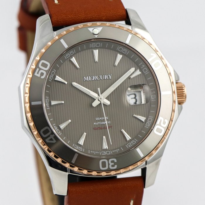 Mercury - NEW MODEL - SEADIVE - Automatic Swiss Watch - MEA481-SRL-2 - Bez ceny minimalnej
 - Mężczyzna - 2011-obecnie