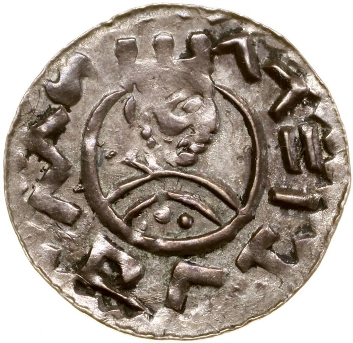 Tschechische Republik. Vratislaus II of Bohemia (1061-1092). Denar no Date - Prague - very rare